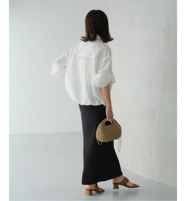 VERMEIL par iena「Drawstring シャツ」|シャツ・ブラウス|