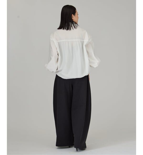 VERMEIL par iena「Drawstring シャツ」|シャツ・ブラウス|