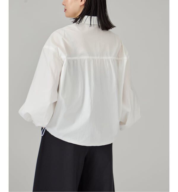 VERMEIL par iena「Drawstring シャツ」|シャツ・ブラウス|