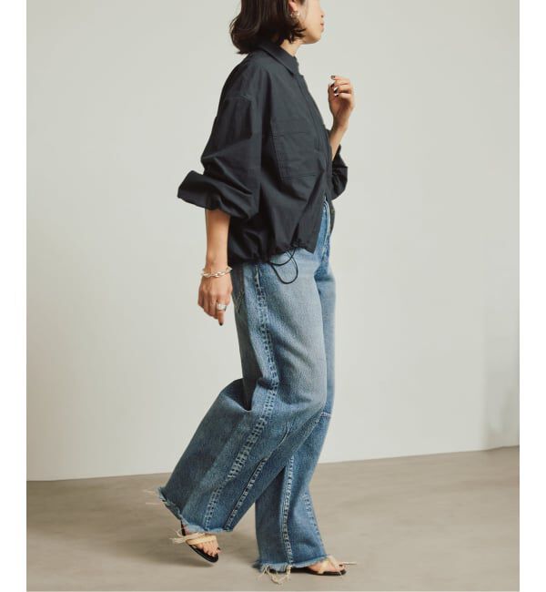 VERMEIL par iena「Drawstring シャツ」|シャツ・ブラウス|