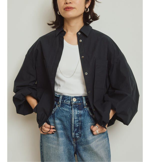 VERMEIL par iena「Drawstring シャツ」|シャツ・ブラウス|