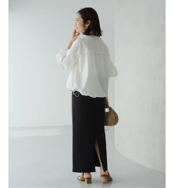 VERMEIL par iena「Drawstring シャツ」|シャツ・ブラウス|
