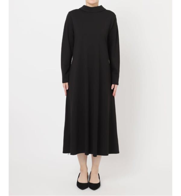 VERMEIL par iena「《追加2》2WAYロールカラーワンピース」|ワンピース|