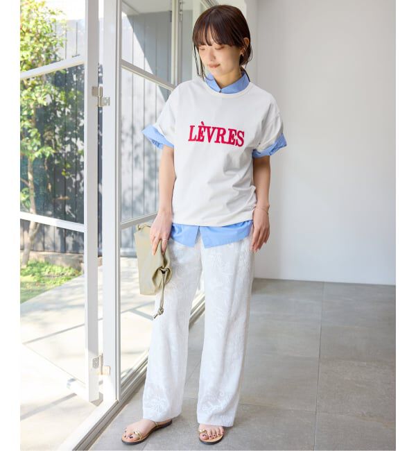 SLOBE IENA「《予約》LEVRES Tシャツ」|Tシャツ・カットソー|