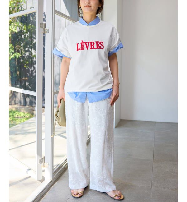 SLOBE IENA「《予約》LEVRES Tシャツ」|Tシャツ・カットソー|