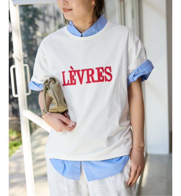 SLOBE IENA「《予約》LEVRES Tシャツ」|Tシャツ・カットソー|