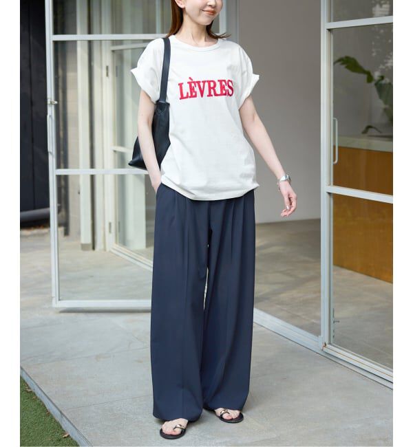 SLOBE IENA「《予約》LEVRES Tシャツ」|Tシャツ・カットソー|
