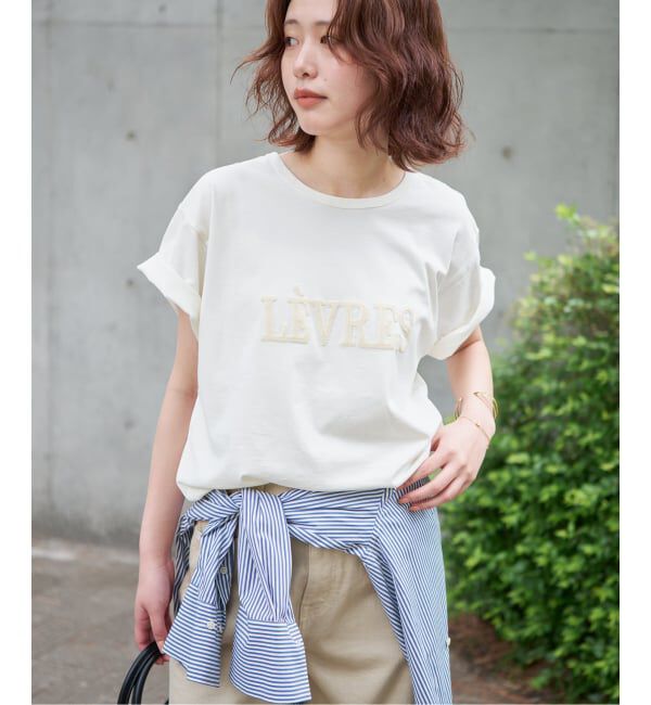 SLOBE IENA「《予約》LEVRES Tシャツ」|Tシャツ・カットソー|