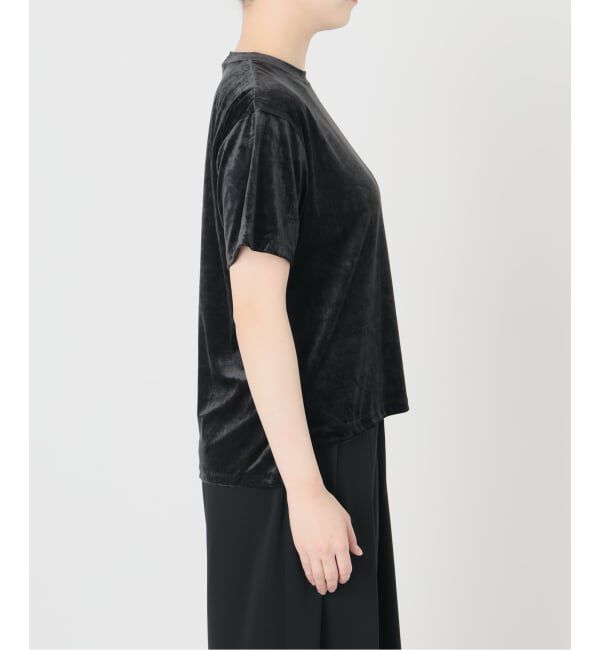 IENA LA BOUCLE「《予約》IENA LA BOUCLE トリアセベロアTシャツ」|Tシャツ・カットソー|