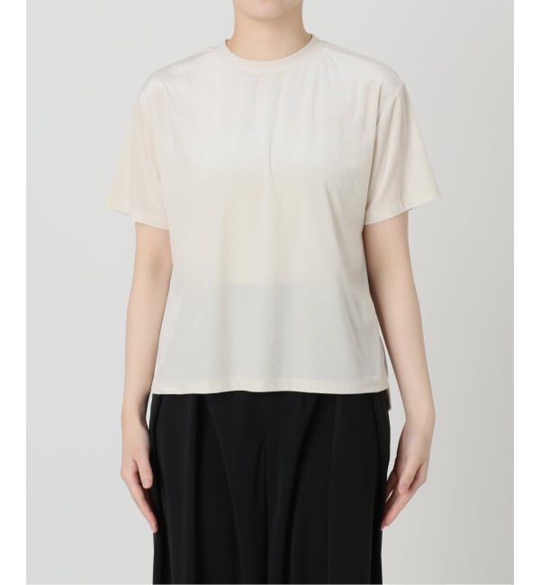 IENA LA BOUCLE「《予約》IENA LA BOUCLE トリアセベロアTシャツ」|Tシャツ・カットソー|