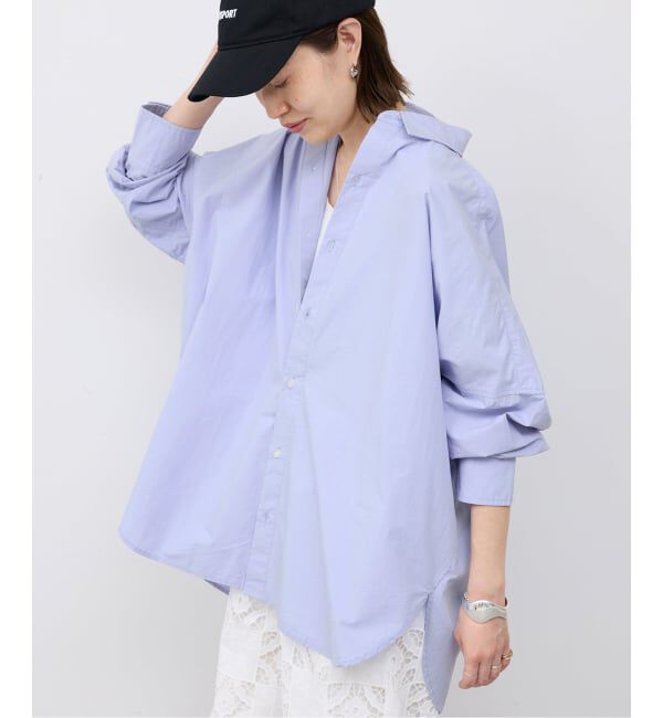 SLOBE IENA「《WEB限定/追加》オーバーサイズシャツ」|シャツ・ブラウス|