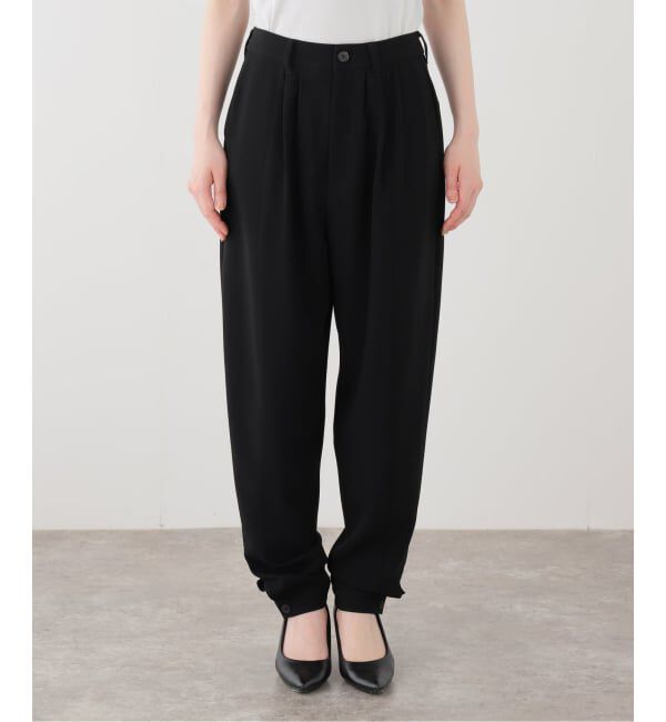 IENA LA BOUCLE「IENA LA BOUCLE バックサテンジョーゼットパンツ」|その他|