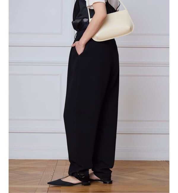 IENA LA BOUCLE「IENA LA BOUCLE バックサテンジョーゼットパンツ」|その他|