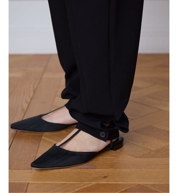 IENA LA BOUCLE「IENA LA BOUCLE バックサテンジョーゼットパンツ」|その他|