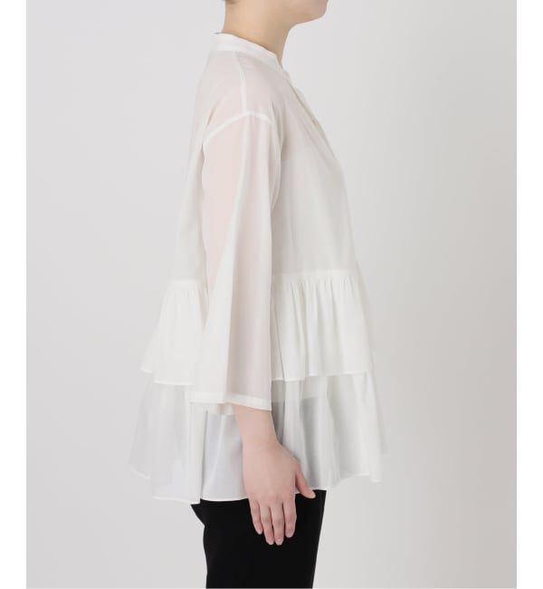 VERMEIL par iena「《予約》シアーティアードシャツ」|シャツ・ブラウス|