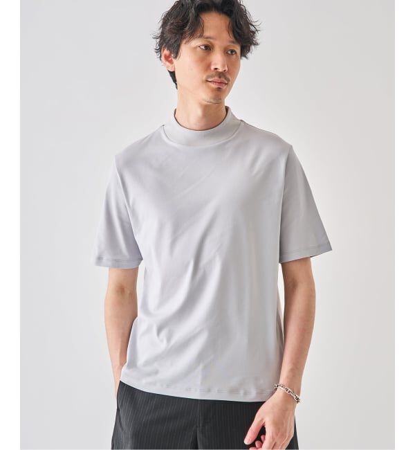 EDIFICE「nomiamo (ノミアモ) 別注 WDF モックネック Tシャツ」|Tシャツ・カットソー|