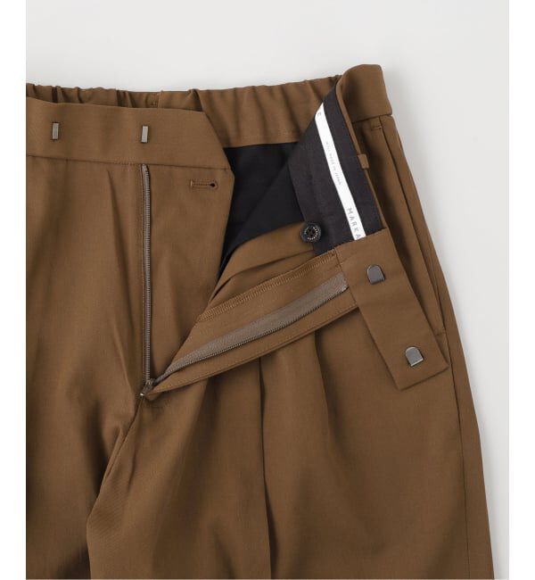 EDIFICE「MARKAWARE（マーカウェア）DOUBLE PLEATED SEMI EASY TROUSER」|スラックス|