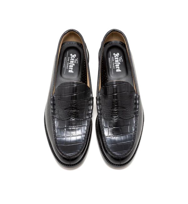 PULP「The Kenford Fineshoes EMBOSSED LOAFERS / BLACK CROCODI」|その他|