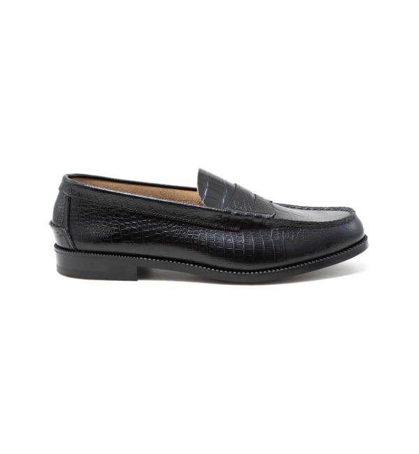 PULP「The Kenford Fineshoes EMBOSSED LOAFERS / BLACK CROCODI」|その他|