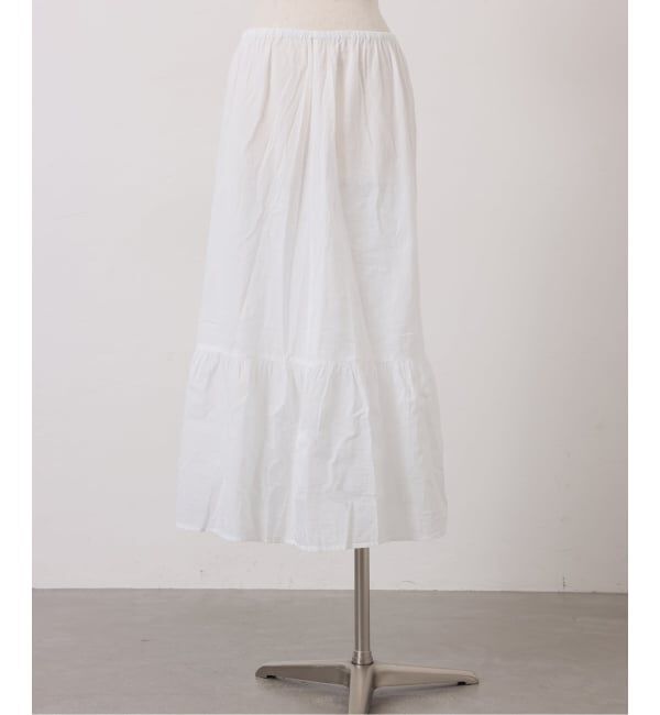 journal standard luxe「ポプリン レーススカート」|スカート|