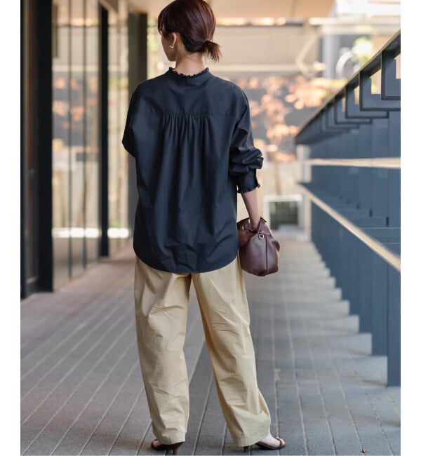 JOURNAL STANDARD relume「《WEB限定追加》コットンブロードフリルブラウス」|シャツ・ブラウス|