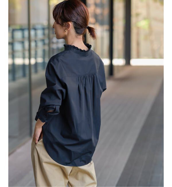 JOURNAL STANDARD relume「《WEB限定追加》コットンブロードフリルブラウス」|シャツ・ブラウス|