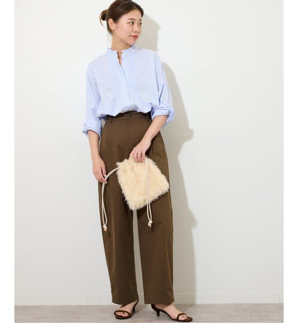 JOURNAL STANDARD relume「《WEB限定追加》コットンブロードフリルブラウス」|シャツ・ブラウス|