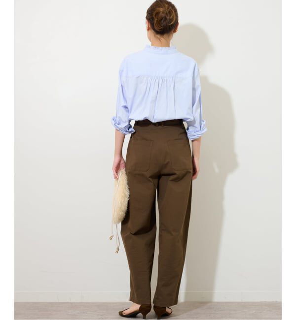 JOURNAL STANDARD relume「《WEB限定追加》コットンブロードフリルブラウス」|シャツ・ブラウス|