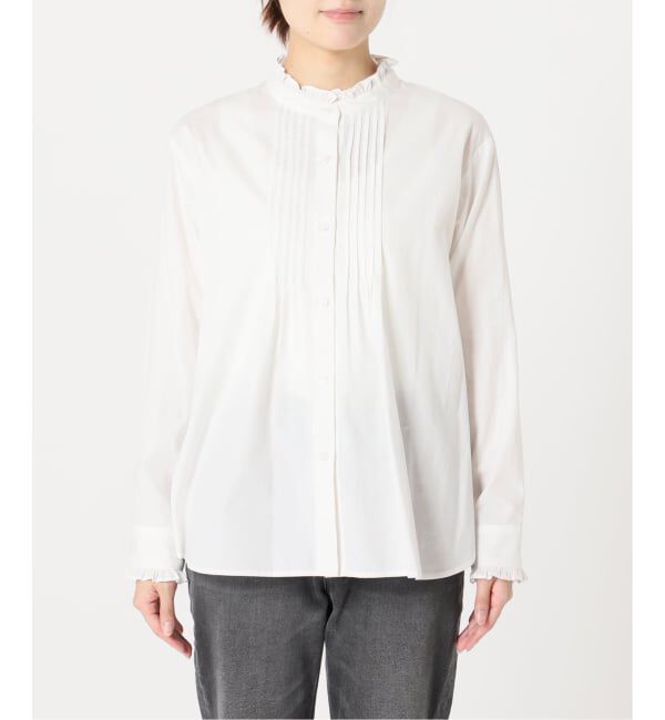 JOURNAL STANDARD relume「《WEB限定追加》コットンブロードフリルブラウス」|シャツ・ブラウス|