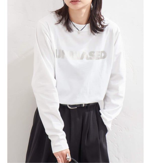 JOURNAL STANDARD「《追加2》UNBIASEDロングスリーブ Tシャツ」|Tシャツ・カットソー|シルバー