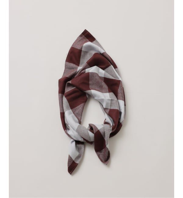 JOURNAL STANDARD「【FOLL / フォル】brushed rayon wardrobe scarf」|バンダナ・スカーフ|ブラウン