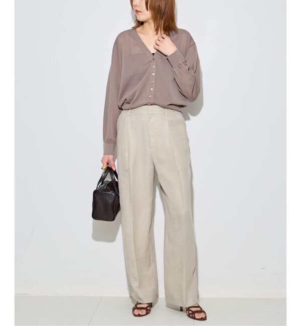 journal standard L'essage「《追加/セットアップ可》アイアスタックパンツ」|スラックス|