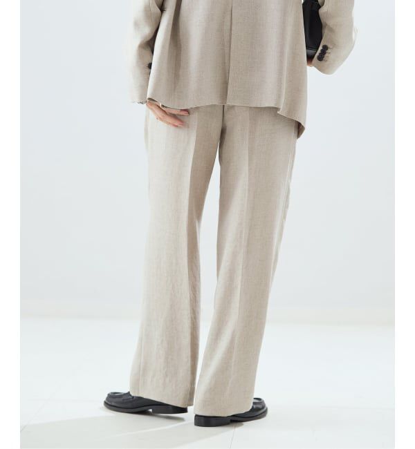 journal standard L'essage「《追加/セットアップ可》アイアスタックパンツ」|スラックス|