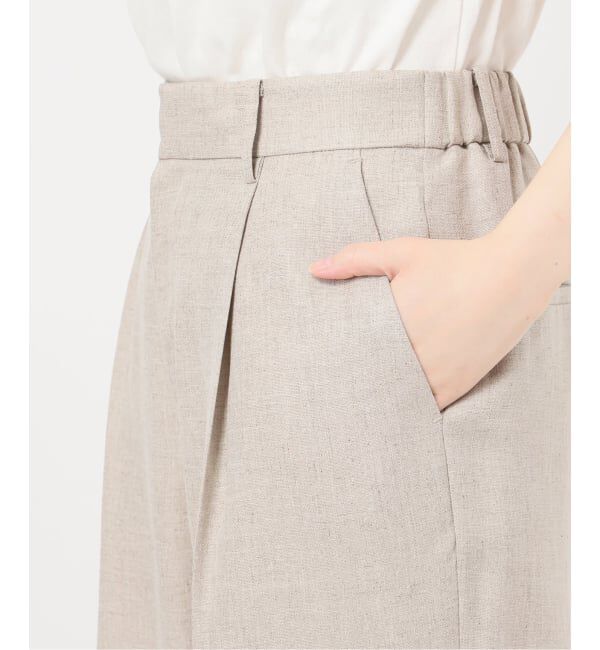 journal standard L'essage「《追加/セットアップ可》アイアスタックパンツ」|スラックス|