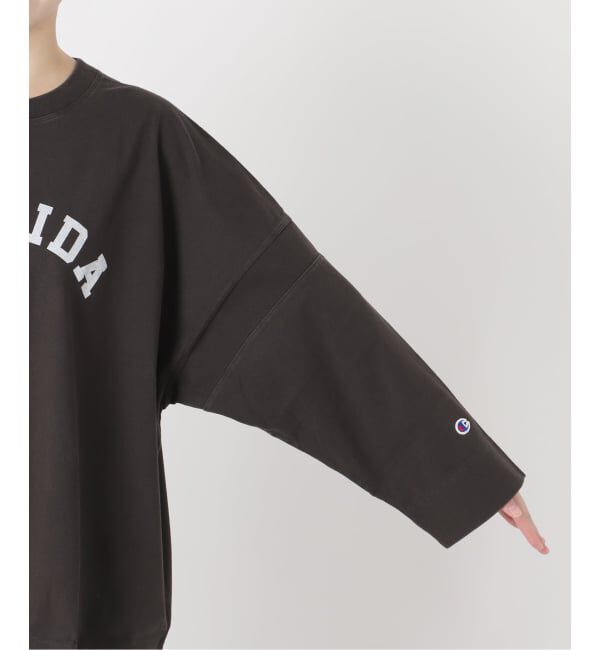 JOURNAL STANDARD relume「別注【Champion/チャンピオン】16s/1 Jersey L/S Bleach Wash：カットソー」|Tシャツ・カットソー|