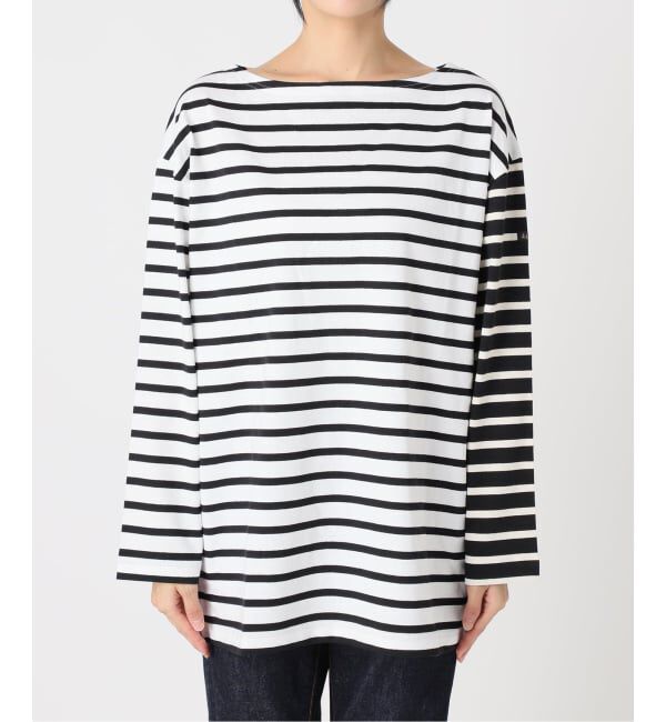 journal standard L'essage「《追加》別注【Leminor/ルミノア】クレイジーボーダー：カットソー」|Tシャツ・カットソー|