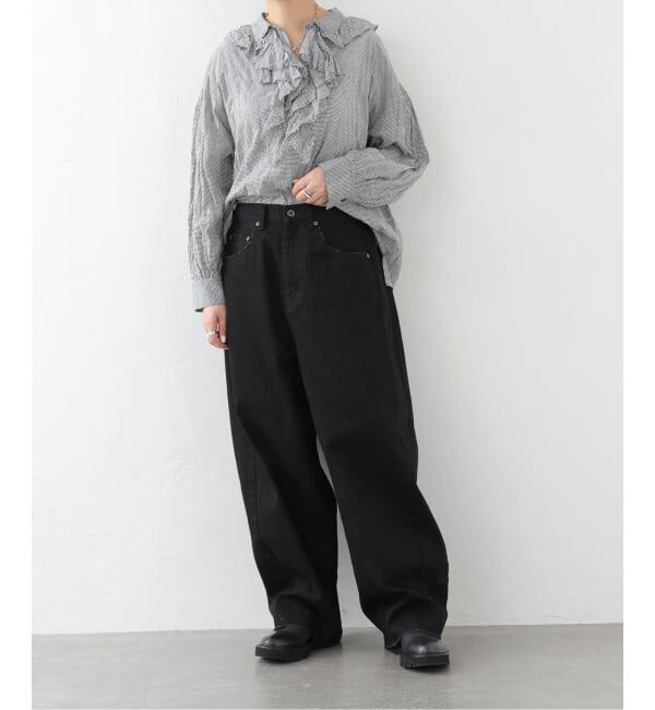 journal standard luxe「《追加》ラッフルフリルプルオーバーシャツ」|シャツ・ブラウス|