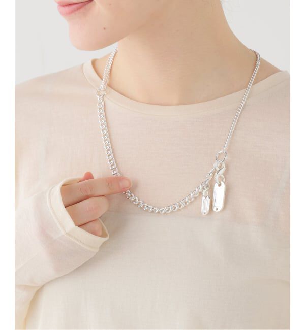 JOURNAL STANDARD「【Soierie/ソワリー】 Key motif tag necklace」|ネックレス|