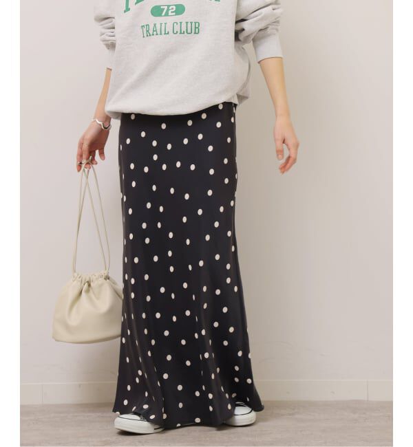 JOURNAL STANDARD relume「《WEB限定追加》ランダムドットロングスカート」|スカート|