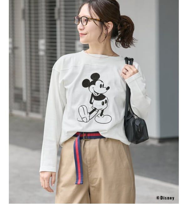 JOURNAL STANDARD「《追加2》MICKEY / FOOTBALL T」|Tシャツ・カットソー|