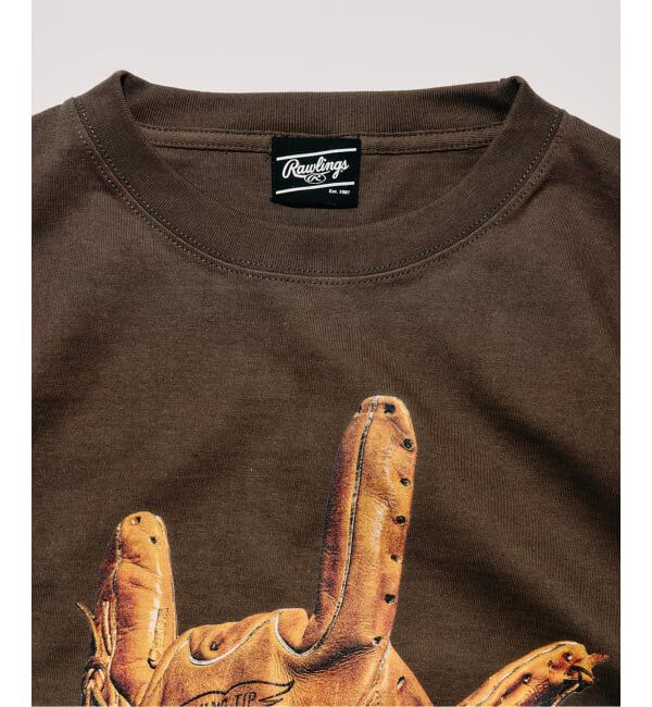 JOURNAL STANDARD relume「Rawlings / ローリングス 別注&rdquo; XPG3&rdquo; グローブアート プリントTシャツ」|Tシャツ・カットソー|