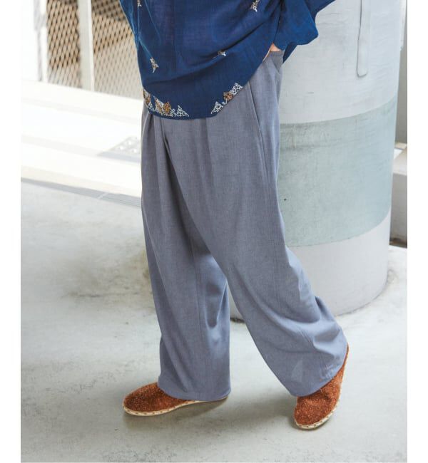 JOURNAL STANDARD「ウーリーノ オーバー パンツ」|スラックス|