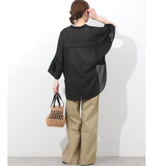 JOURNAL STANDARD relume「ヴィンテージメッシュワイドシャツ」|シャツ・ブラウス|