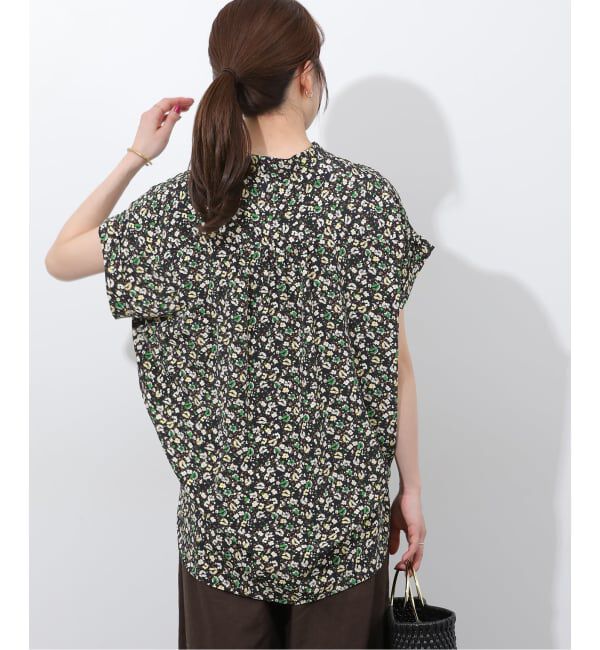 JOURNAL STANDARD relume「フラワープリントフレンチスリーブブラウス」|シャツ・ブラウス|