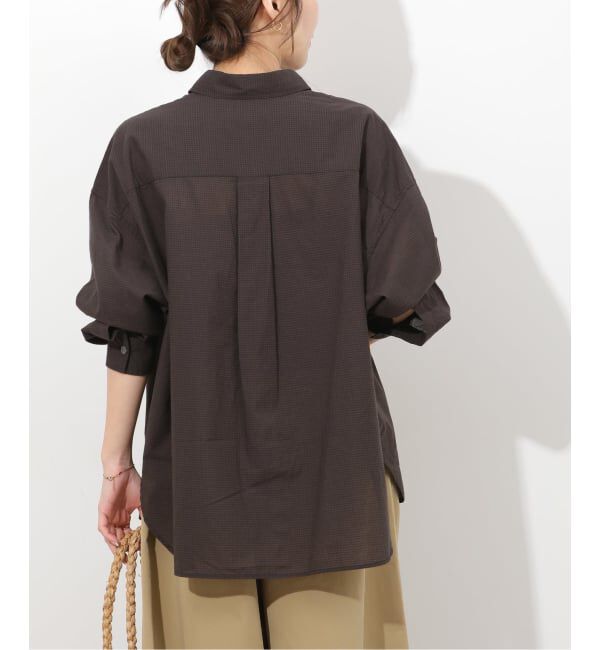 JOURNAL STANDARD relume「コットンシルクギンガムチェックシャツ」|シャツ・ブラウス|