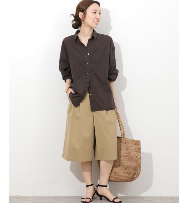 JOURNAL STANDARD relume「コットンシルクギンガムチェックシャツ」|シャツ・ブラウス|