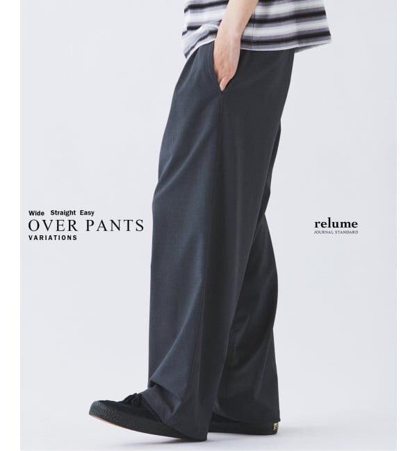 JOURNAL STANDARD relume「《予約》TRトロ オーバーパンツ」|スラックス|ネイビー