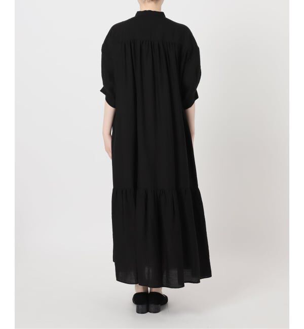 journal standard L'essage「《予約/手洗い可》シアーシルクミックスタックワンピース」|ワンピース|