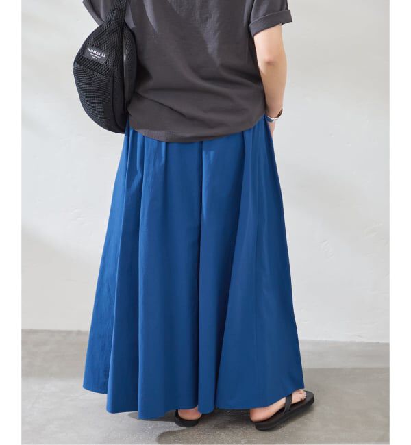 JOURNAL STANDARD「《追加2》【撥水/接触冷感/洗える/UVカット】リネンNYストレッチギャザースカート」|スカート|