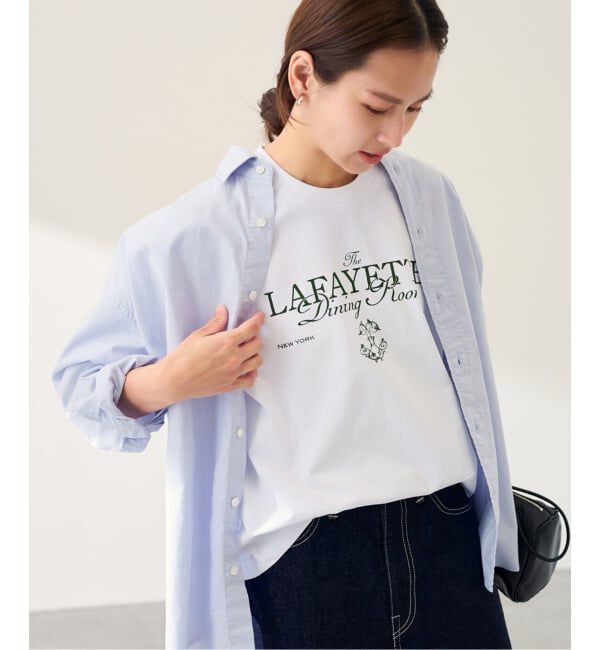 FRAMeWORK「GIFT SHOP 別注LOGO PRINT T」|Tシャツ・カットソー|